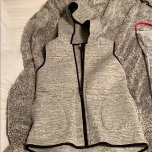 Grey lulu vest